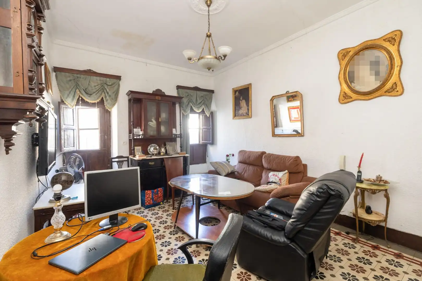 Sala de estar de Casa o chalet en venta en Alhendín con Jardín privado y Terraza