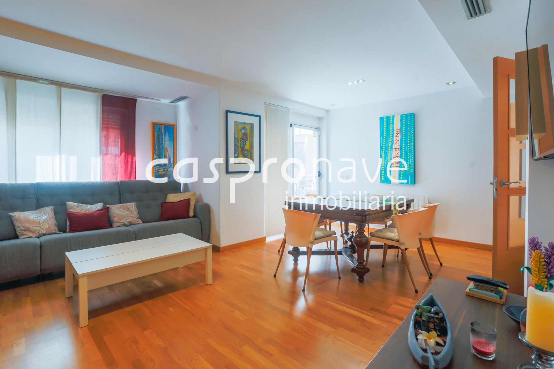 Living room of Flat for sale in Castellón de la Plana / Castelló de la Plana  with Heating and Terrace