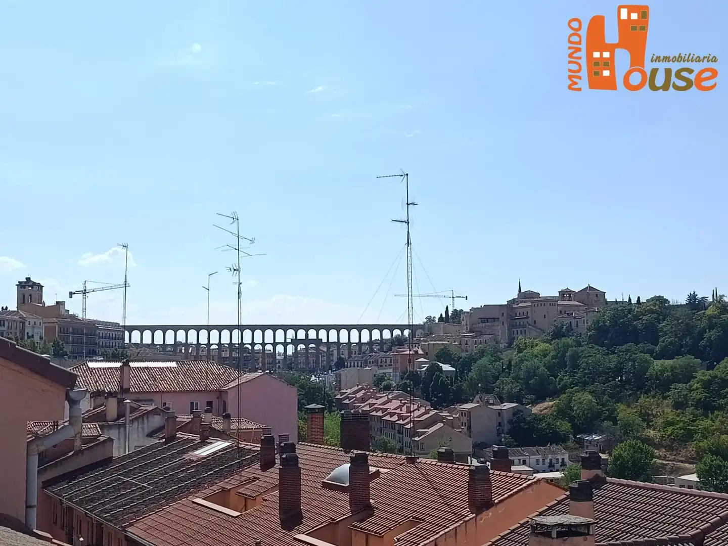 Exterior view of Flat for sale in Segovia  with Furnished