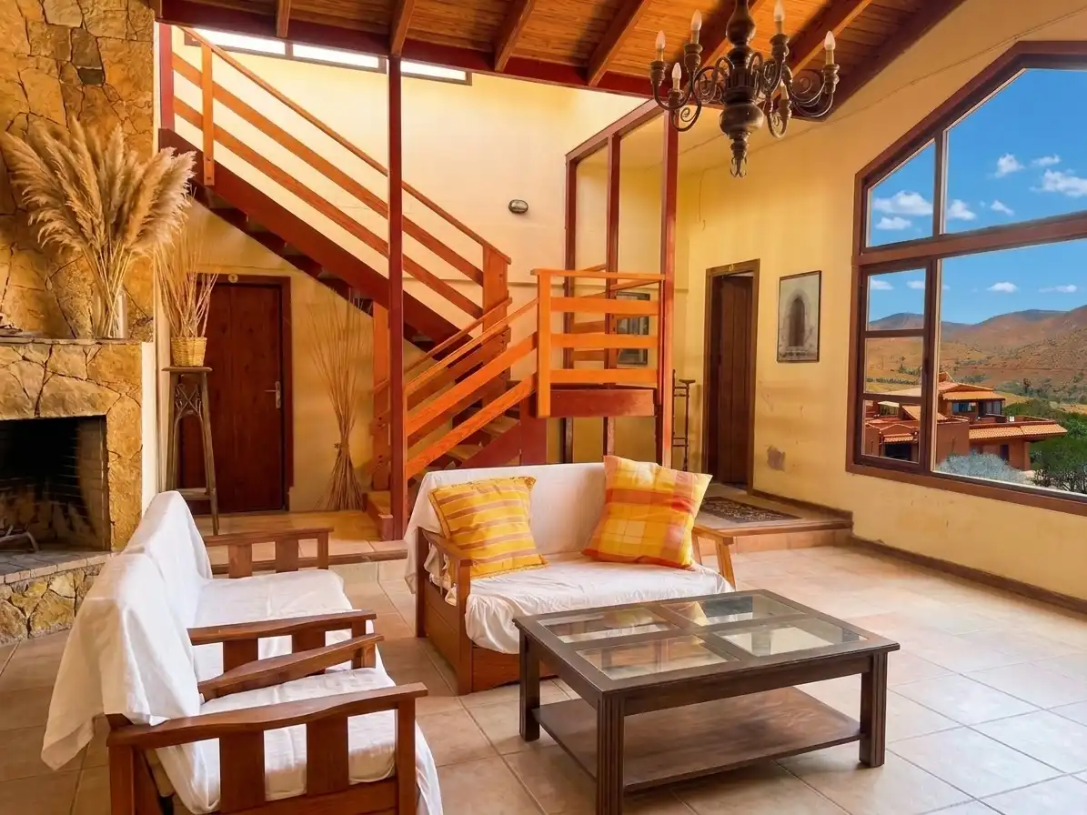 Sala de estar de Casa o chalet en venta en Betancuria con Calefacción, Jardín privado y Terraza