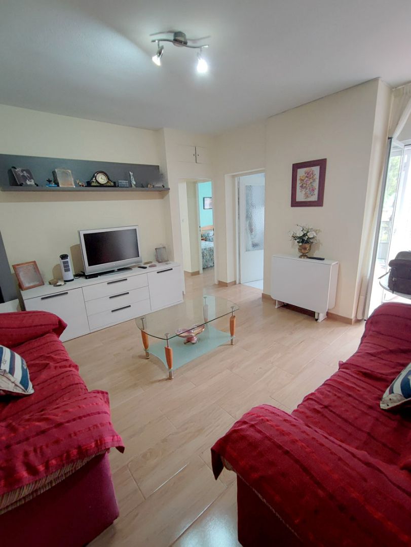 Living room of Flat for sale in Collado Villalba  with Terrace, Furnished and Washing machine