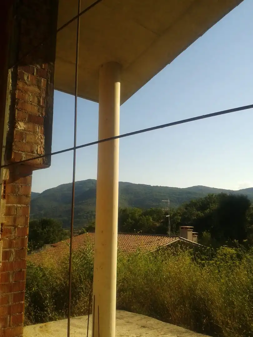 Balcony of Houses for sale in Montagut i Oix  with Private garden, Terrace and Storage room