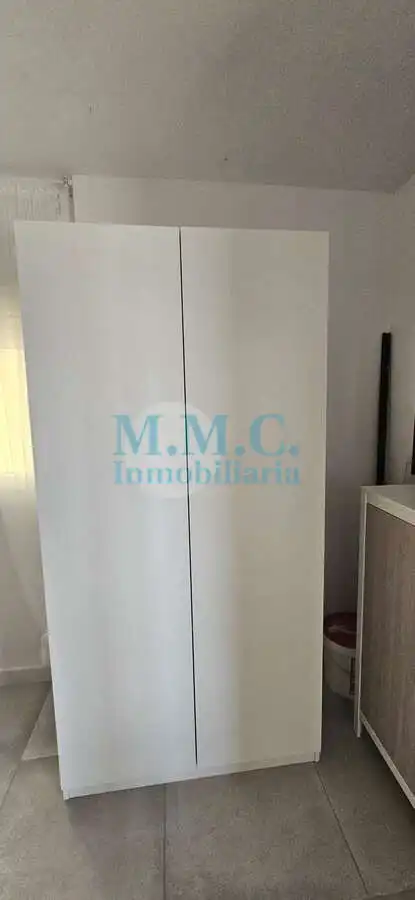 Schlafzimmer von Wohnung zur Miete in Roquetas de Mar mit Klimaanlage, Terrasse und Möbliert