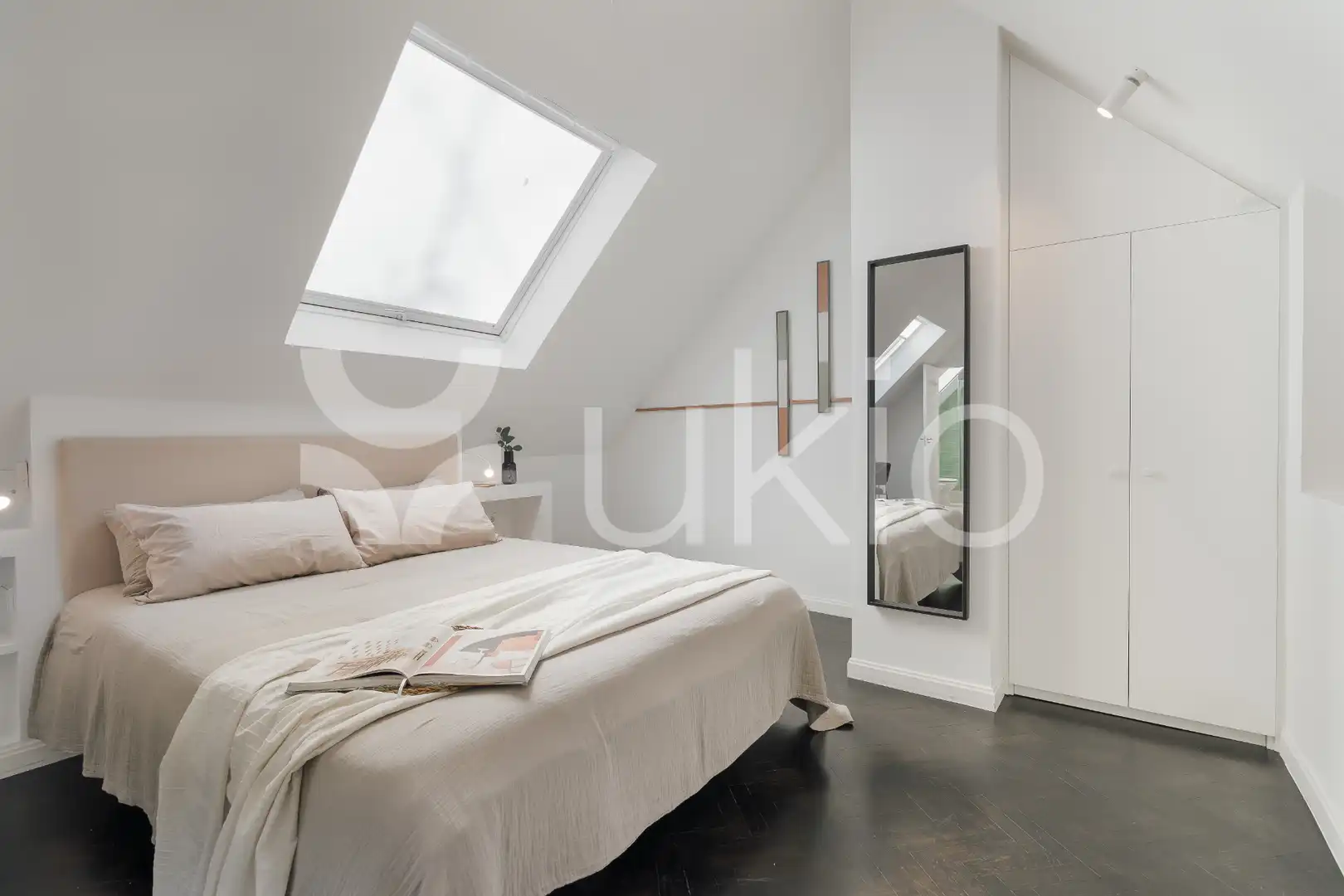 Habitación de Apartamento de alquiler en Madrid con Aire acondicionado, Calefacción y Terraza