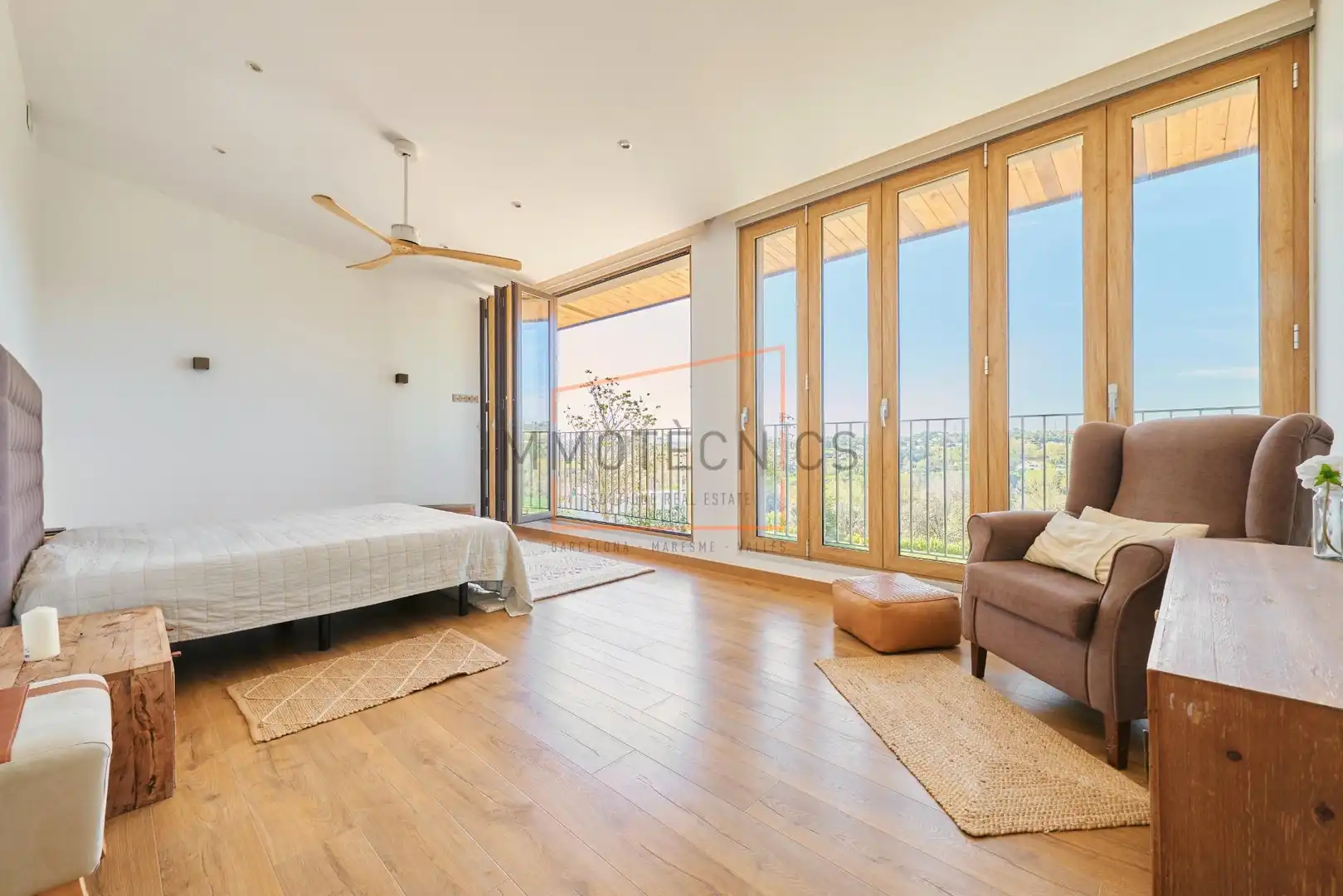 Dormitori de Casa o xalet en venda en Santa Eulàlia de Ronçana amb Aire condicionat, Jardí privat i Terrassa