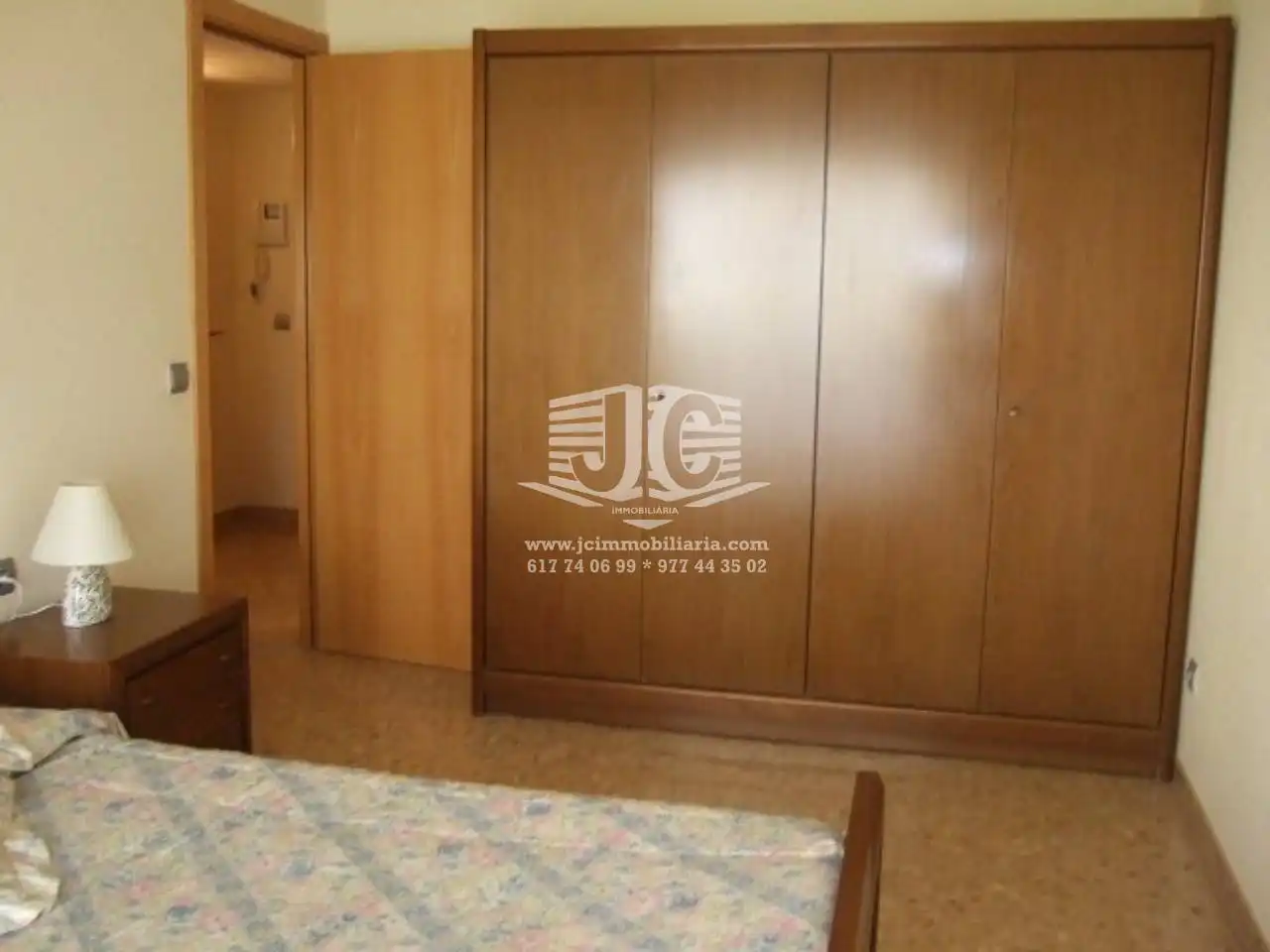 Bedroom of Flat for rent in Tortosa  with Air Conditioner, Terrace and Furnished