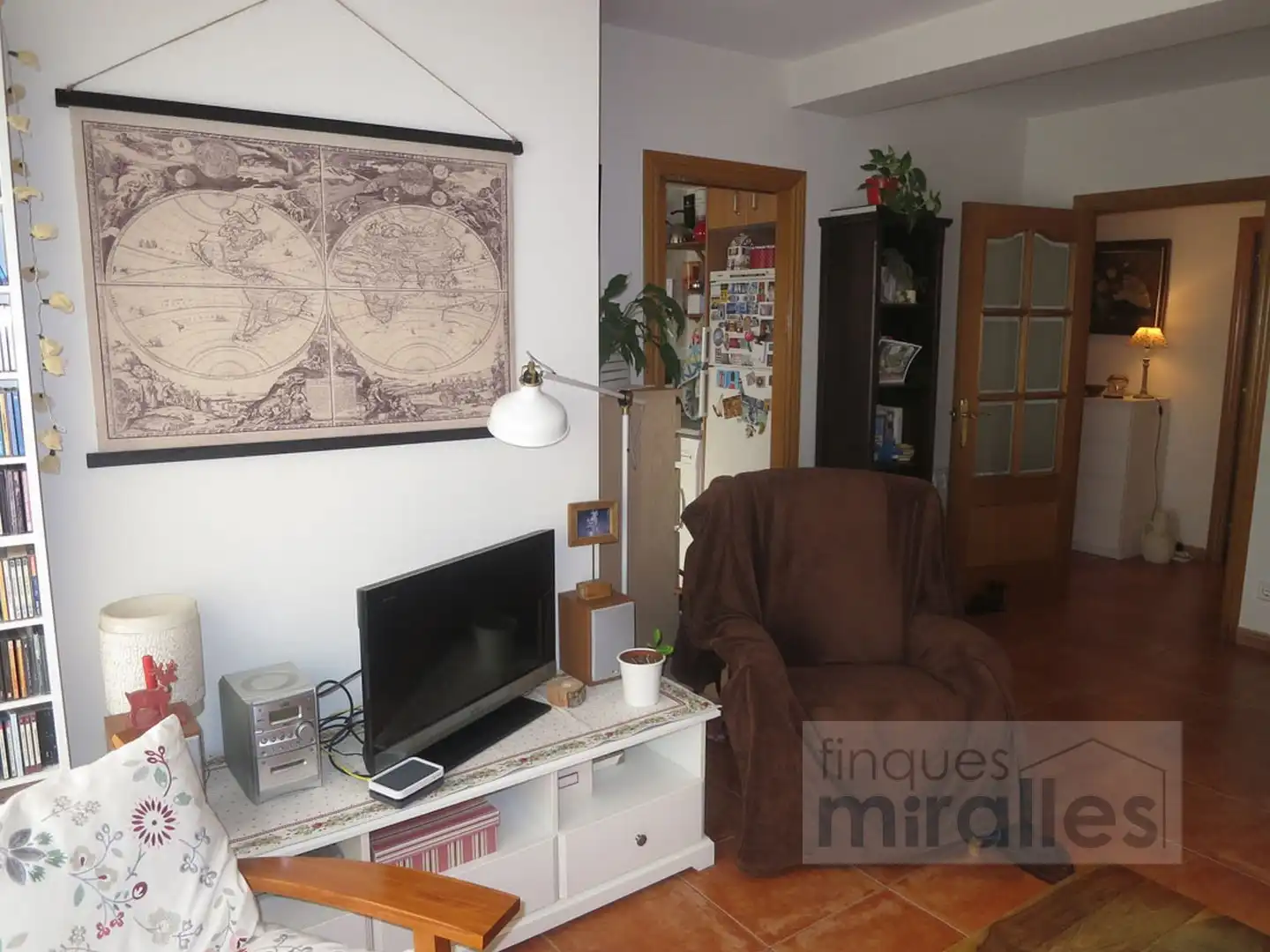 Sala d'estar de Pis en venda en Vilassar de Dalt amb Calefacció i Balcó