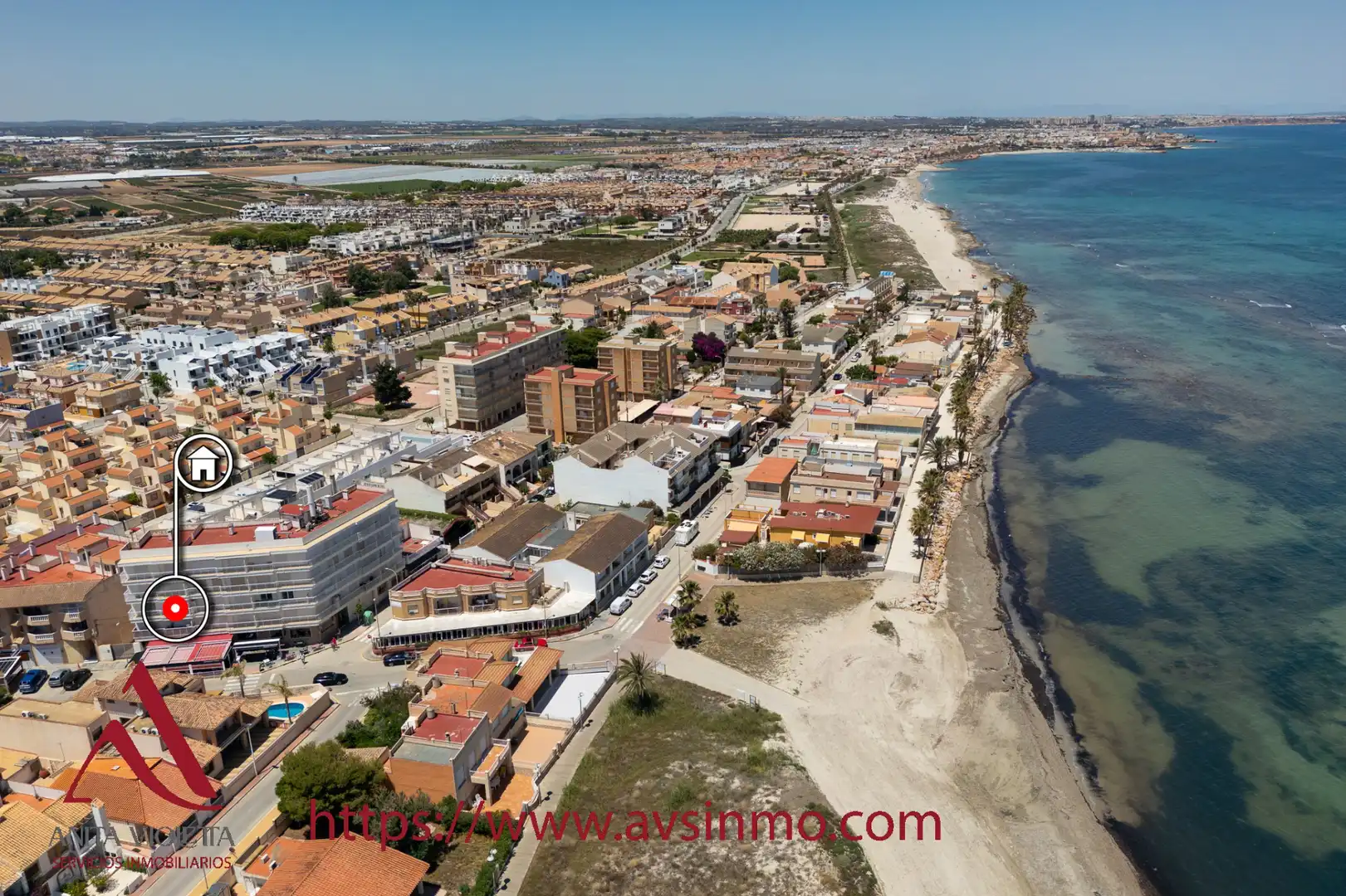 Exterior view of Apartments for rent in Pilar de la Horadada  with Air Conditioner, Heating and Terrace