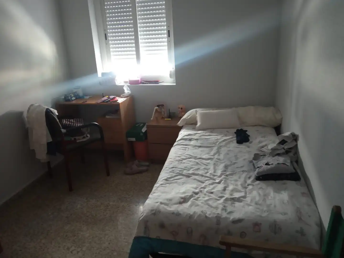 Schlafzimmer von Wohnung zur Miete in Jaén mit Klimaanlage, Heizung und Möbliert