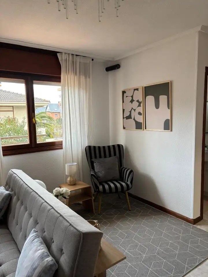 Schlafzimmer von Haus oder Chalet zur Miete in Laredo mit Privatgarten und Terrasse