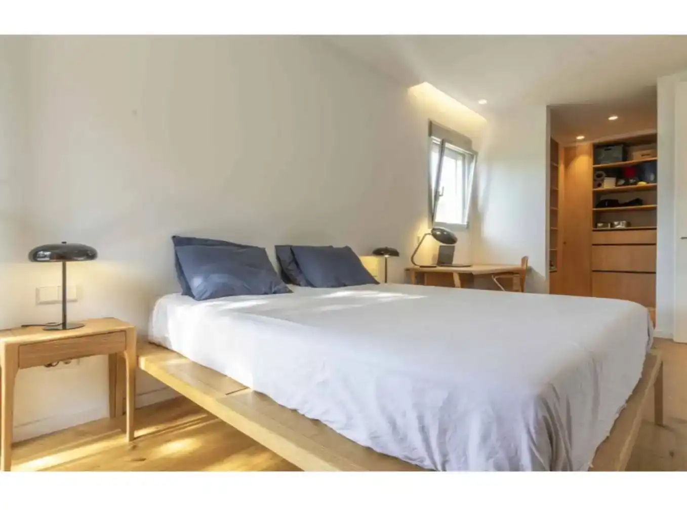 Bedroom of Flat for sale in Moncada  with Air Conditioner, Private garden and Parquet flooring
