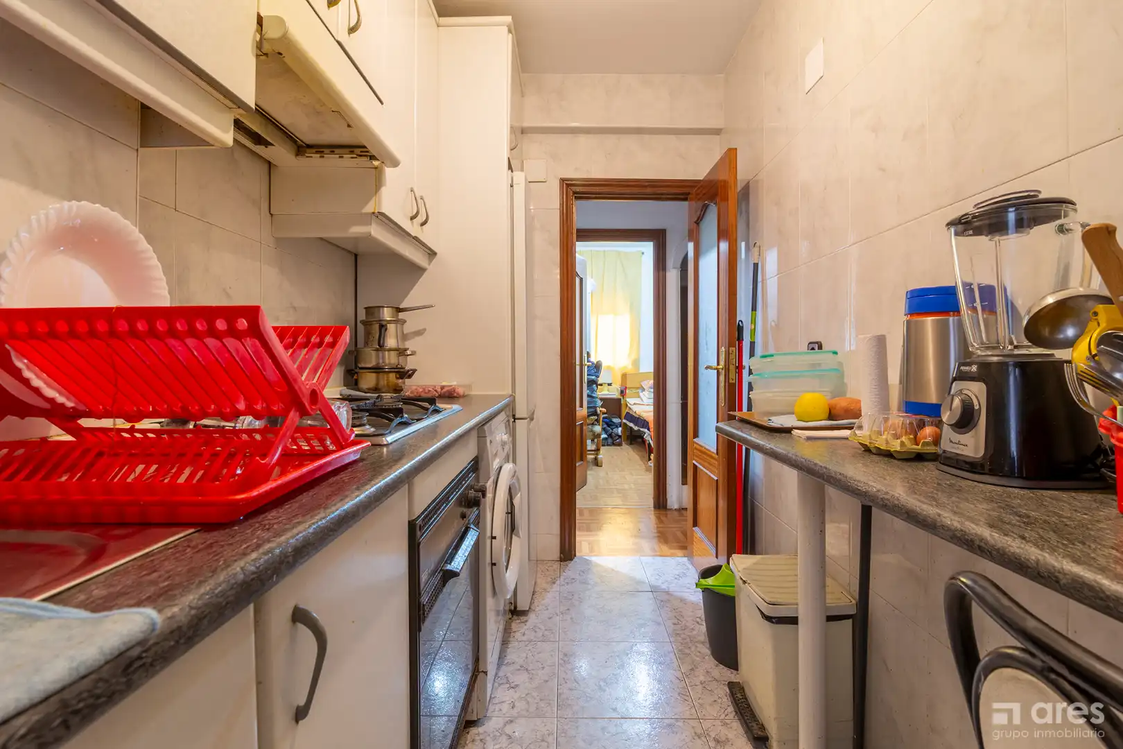 Küche von Wohnung zum Verkauf in Alcorcón mit Heizung, Möbliert und Ofen