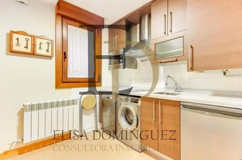 Küche von Wohnung zur Miete in Salamanca mit Klimaanlage, Heizung und Möbliert
