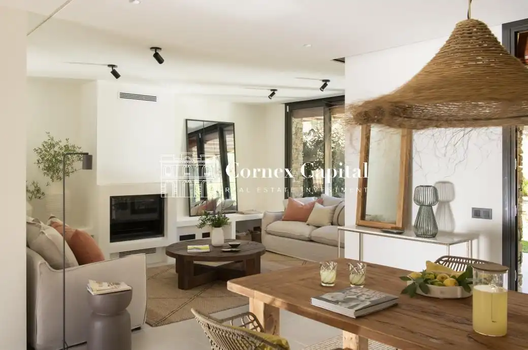 Living room of Detached homes for rent in Regencós  with Air Conditioner, Heating and Private garden
