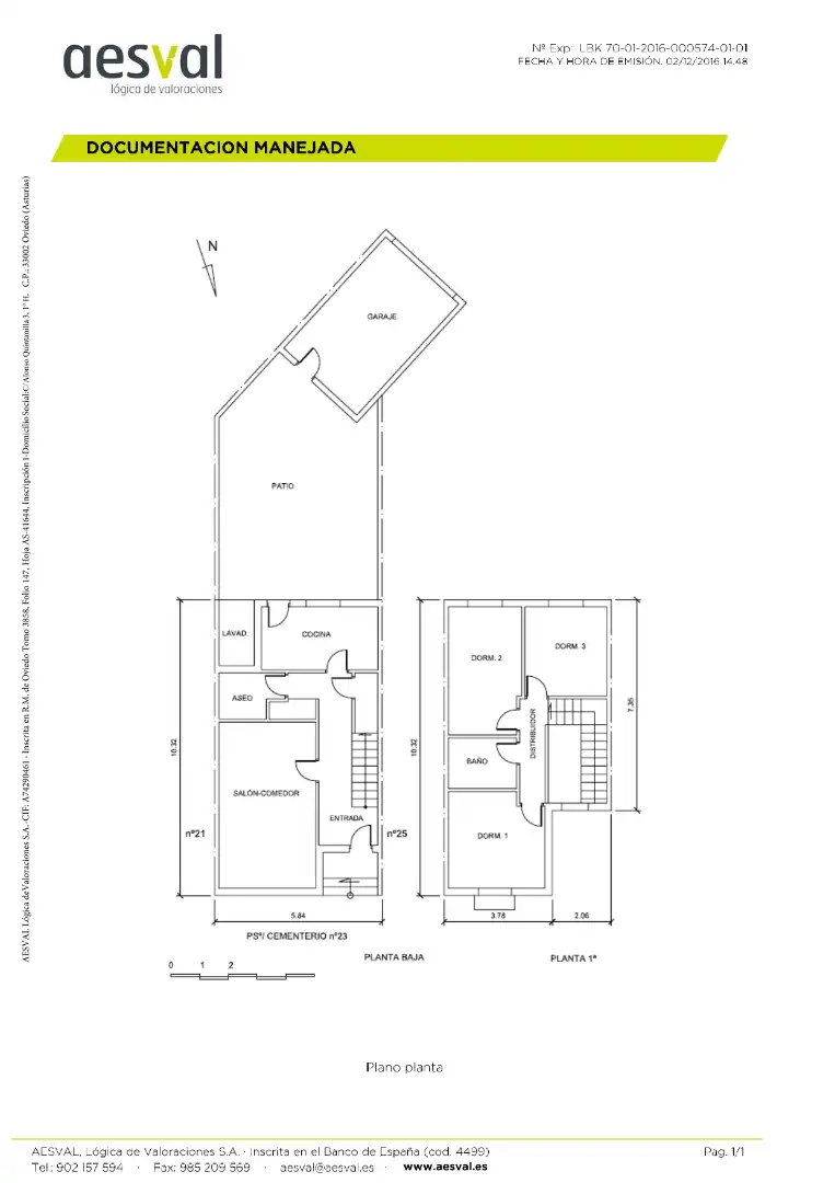 Haus zum Verkauf in Paseo Cementerio 23, imagen 2