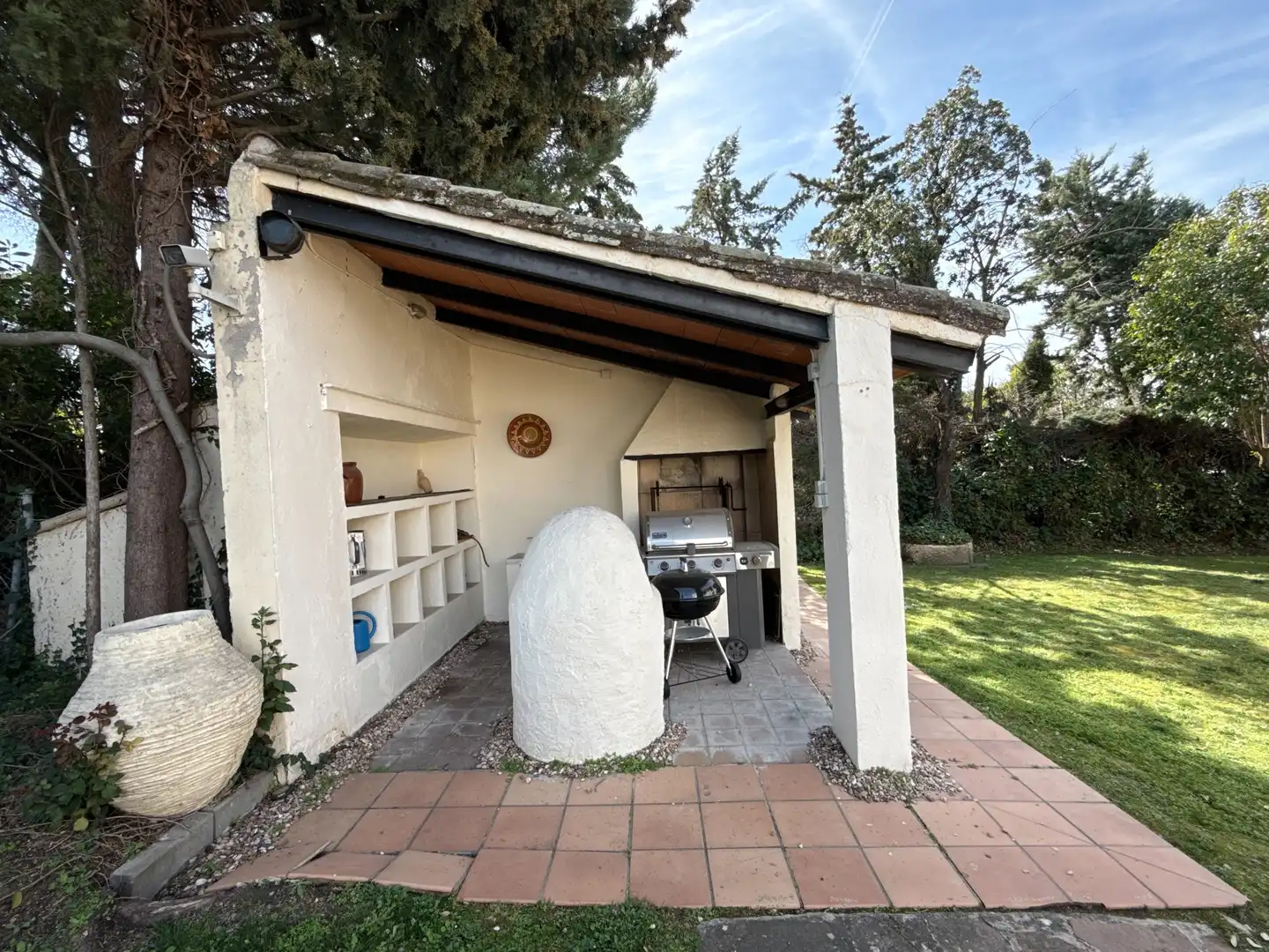 Terraza de Casa o chalet en venta en Las Rozas de Madrid con Aire acondicionado, Calefacción y Jardín privado