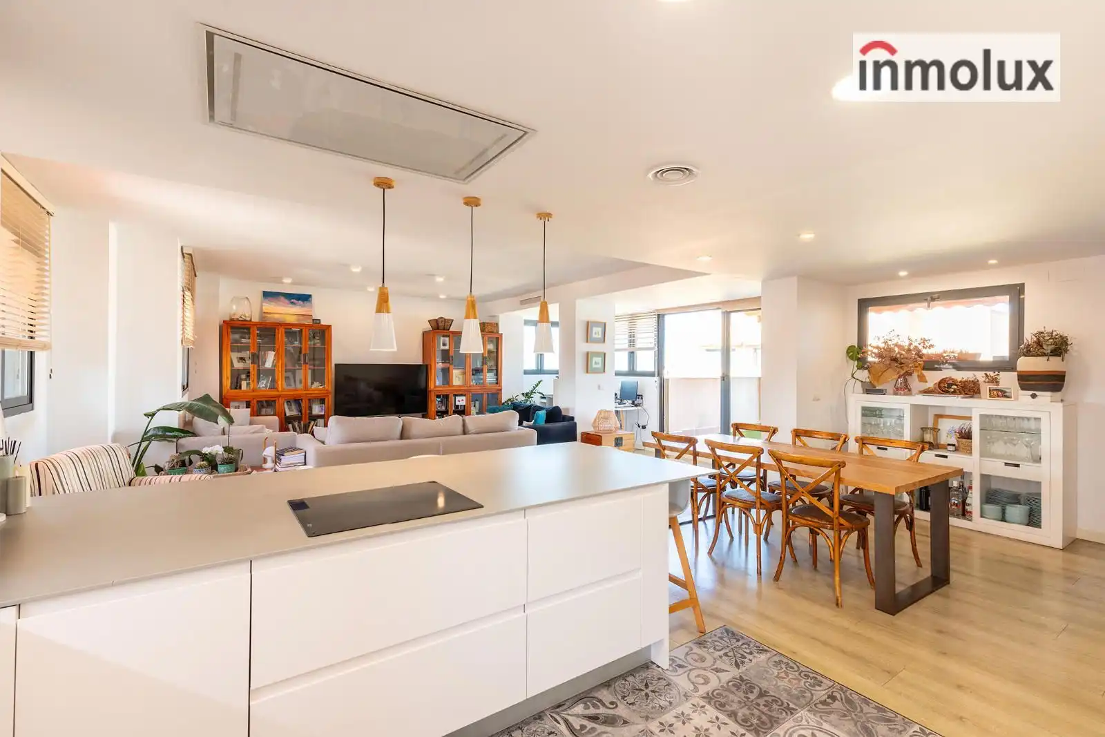 Küche von Maisonette zur Miete in Alicante / Alacant mit Klimaanlage, Terrasse und Schwimmbad