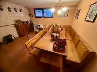 Dining room of Houses for sale in Sariegos  with Air Conditioner, Heating and Private garden