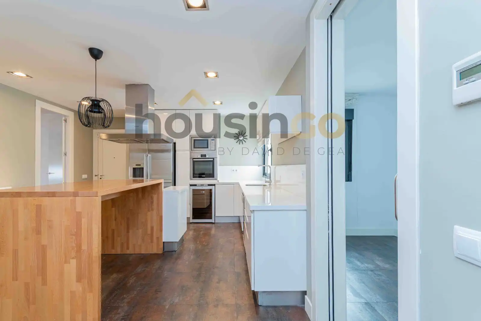 Kitchen of Flat for rent in Madrid  with Air Conditioner, Heating and Terrace
