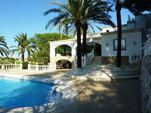 Exterior view of Houses for sale in Jávea / Xàbia  with Air Conditioner, Heating and Private garden