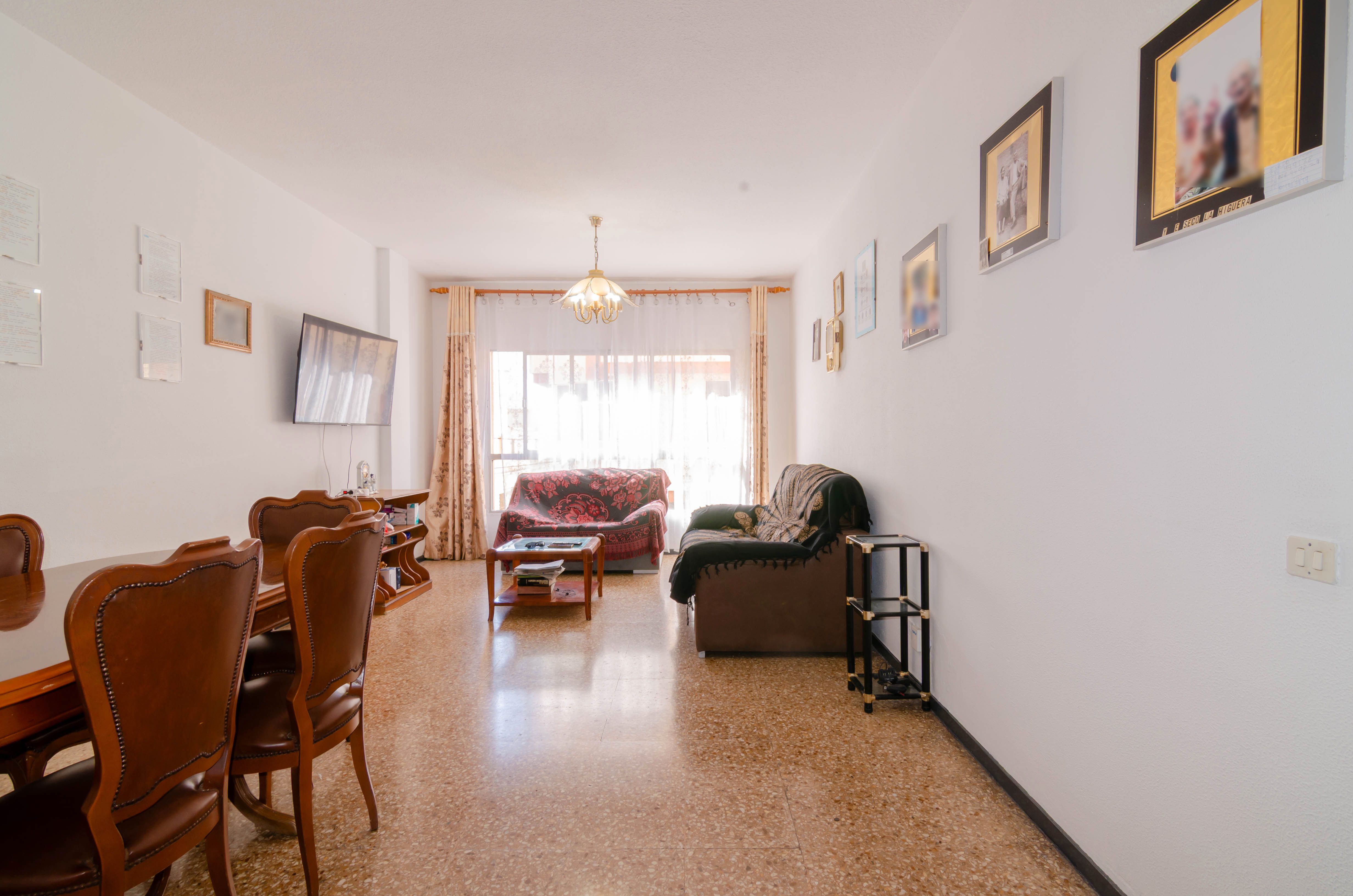 Sala de estar de Piso en venta en Las Palmas de Gran Canaria
