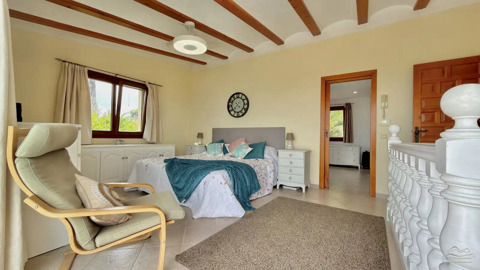 Dormitori de Casa o xalet en venda en Jávea / Xàbia amb Aire condicionat, Calefacció i Jardí privat