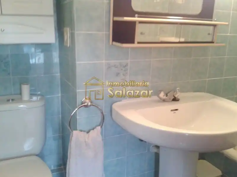 Bany de Apartament de lloguer en Bilbao  amb Calefacció i Microones