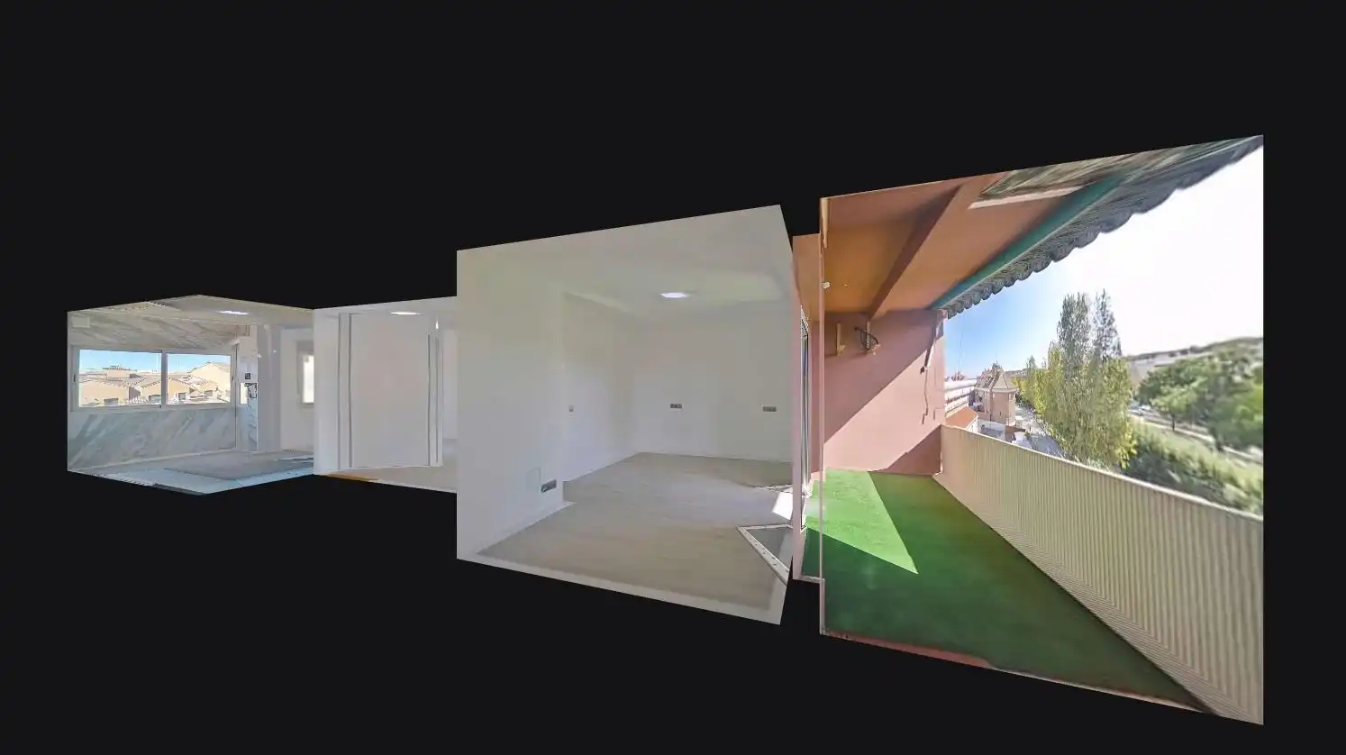 Bedroom of Flat for sale in Yeles  with Heating, Parquet flooring and Terrace