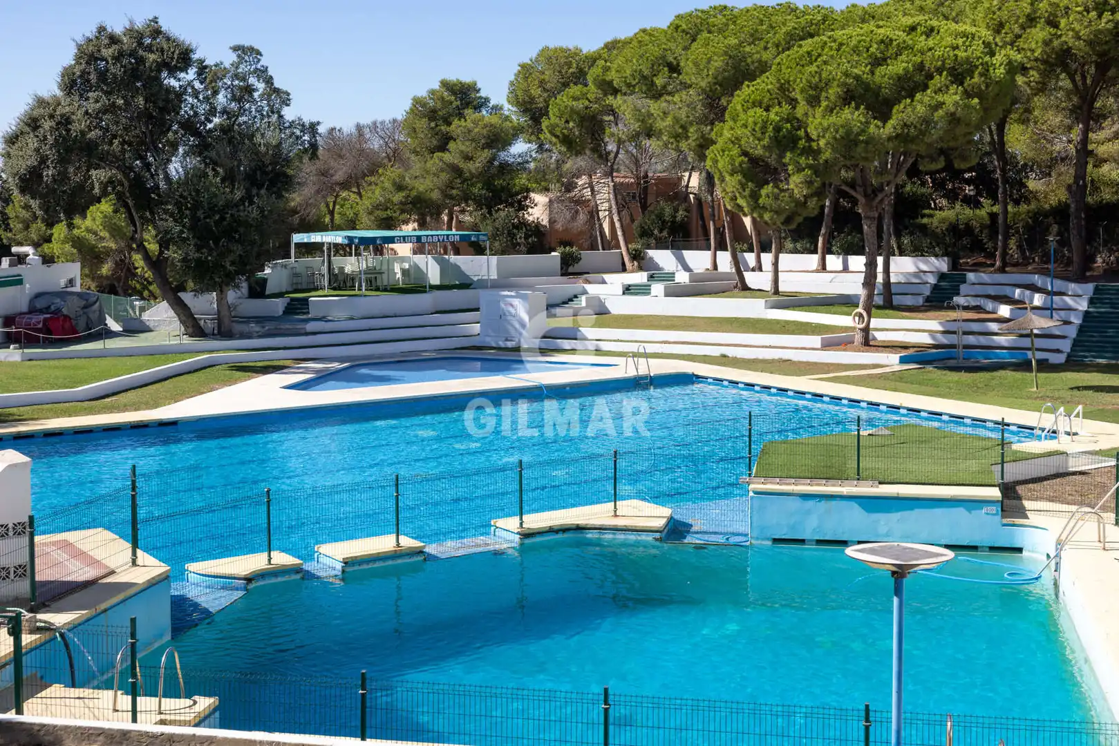 Swimming pool of Detached homes for sale in Estepona  with Private garden and Swimming Pool