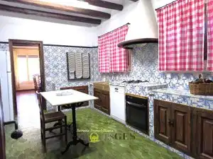Cuina de Casa o xalet en venda en Aiguamúrcia amb Jardí privat, Terrassa i Traster