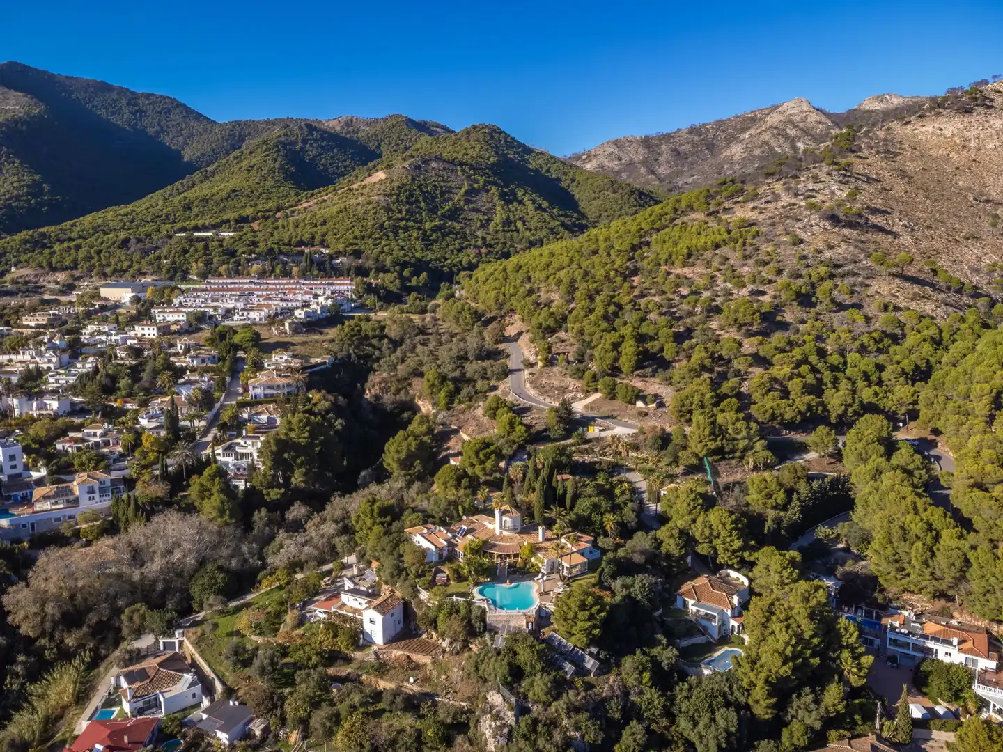 Vista exterior de Casa o xalet en venda en Mijas amb Terrassa