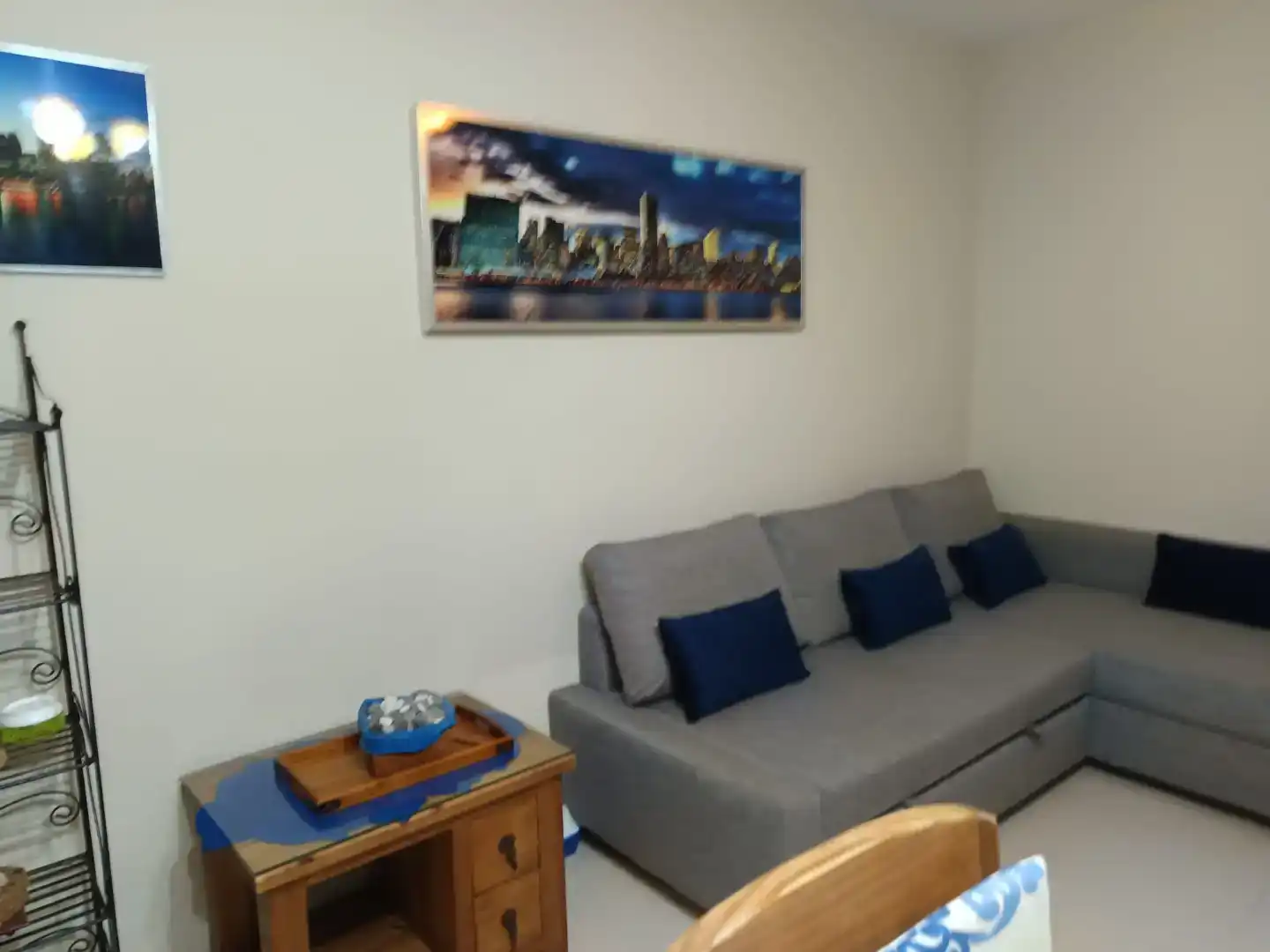 Sala d'estar de Pis de lloguer en Roquetas de Mar ciudad
