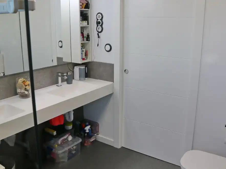 Bany de Casa o xalet en venda en L'Armentera amb Aire condicionat, Terrassa i Piscina