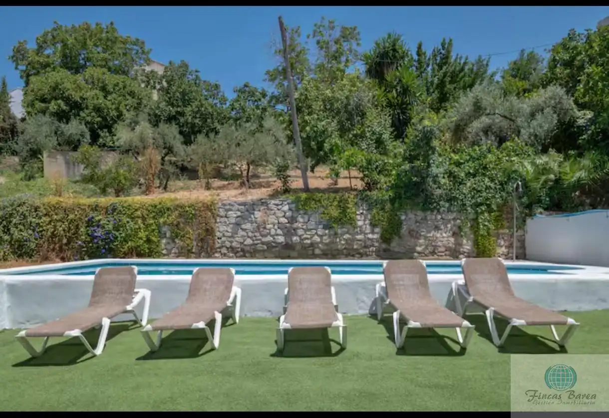 Piscina de Finca rústica en venta en Montecorto con Aire acondicionado, Terraza y Trastero