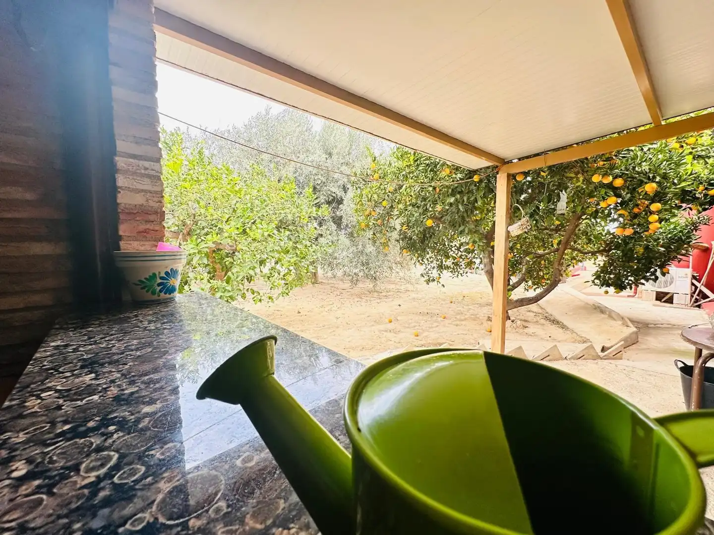 Terrassa de Casa o xalet en venda en Ulea amb Aire condicionat, Calefacció i Jardí privat