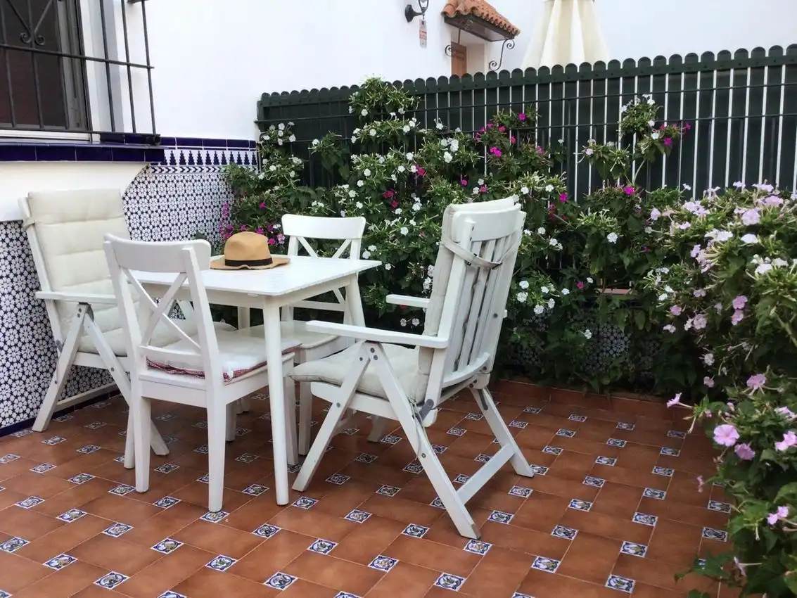 Terrassa de Casa adosada en venda en Chipiona amb Traster