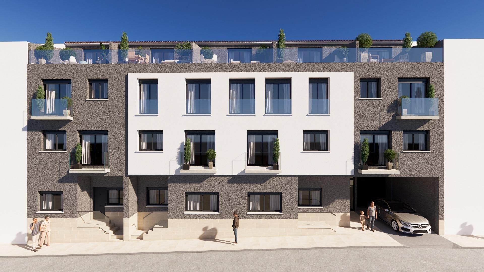 Vista exterior de Piso en venta en  Murcia Capital con Trastero