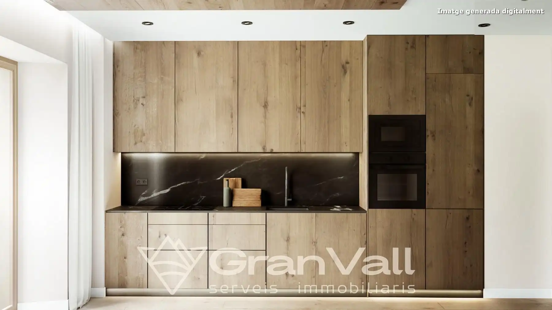 Kitchen of Apartments for sale in Puigcerdà  with Heating, Parquet flooring and Storage room
