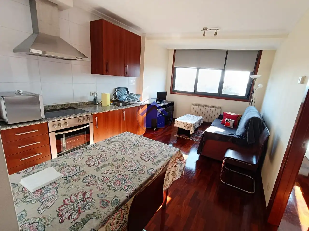 Wohnzimmer von Wohnungen zur Miete in Vigo  mit Parkett und Möbliert