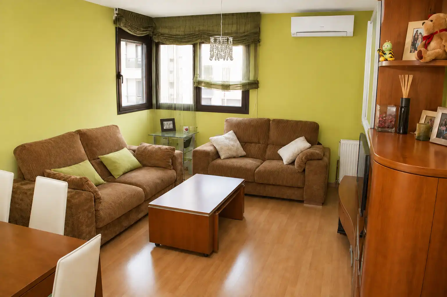 Wohnzimmer von Wohnung zur Miete in Valdemoro mit Klimaanlage und Gemeinschaftspool