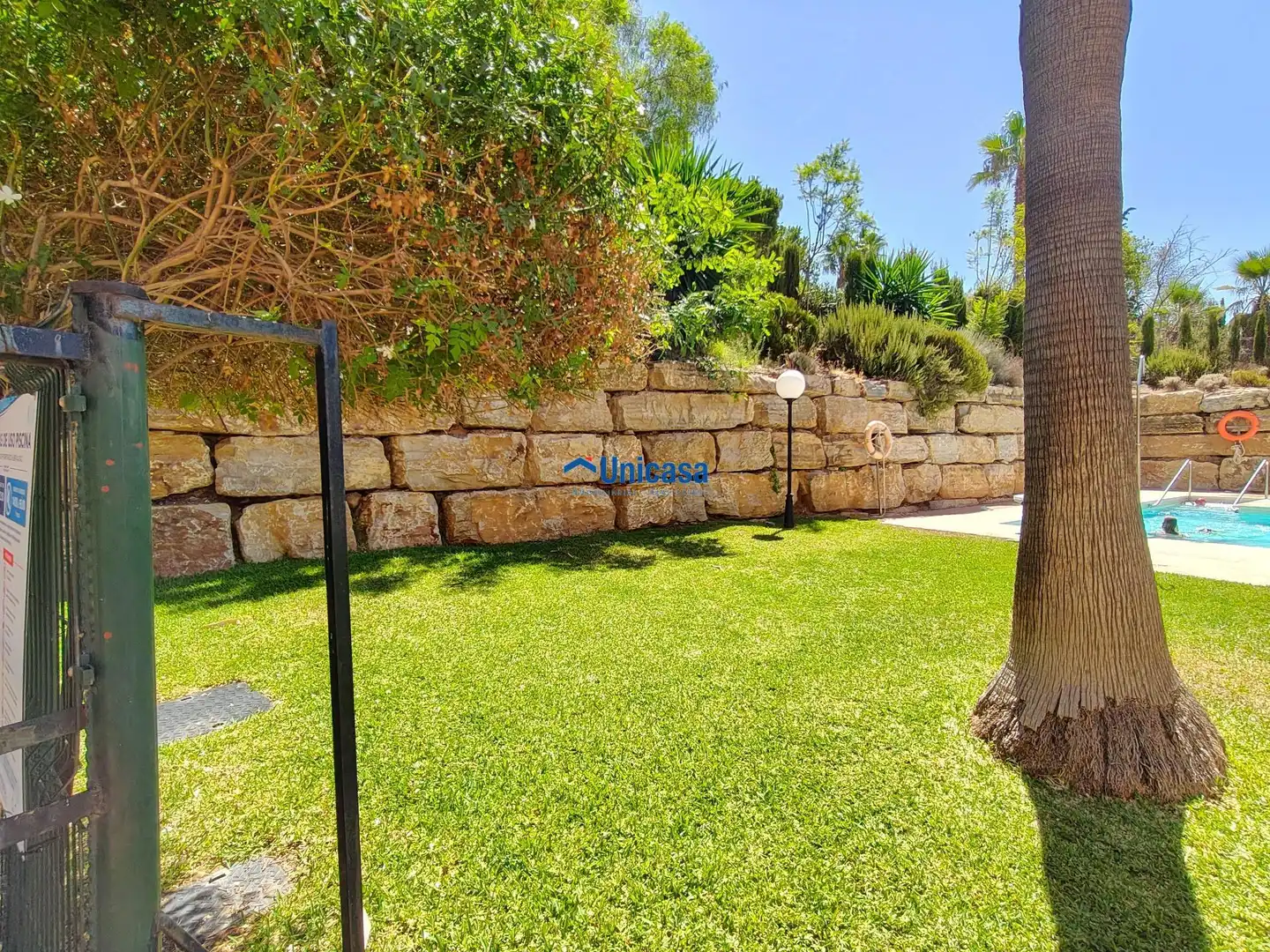 Garden of Flat for rent in Málaga  with Air Conditioner, Furnished and Community pool