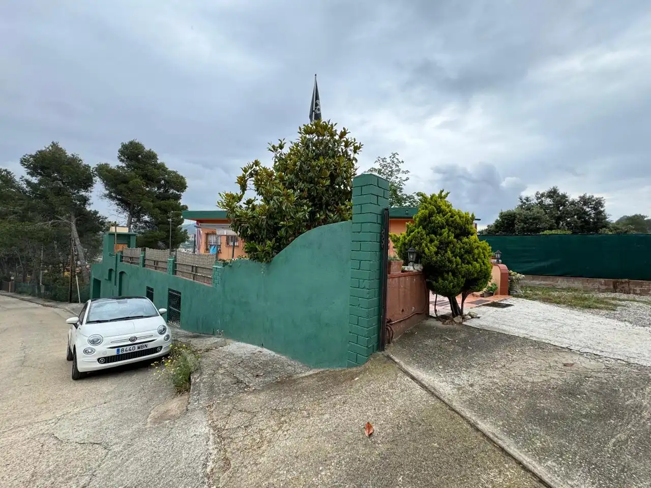 Vista exterior de Finca rústica en venta en Sant Fost de Campsentelles con Calefacción, Jardín privado y Parquet