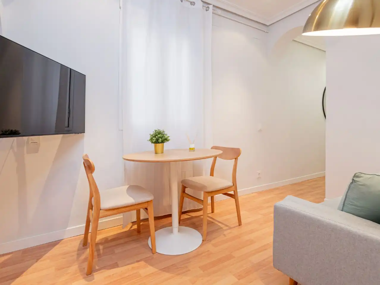 Dining room of Flat for rent in Chamberí
