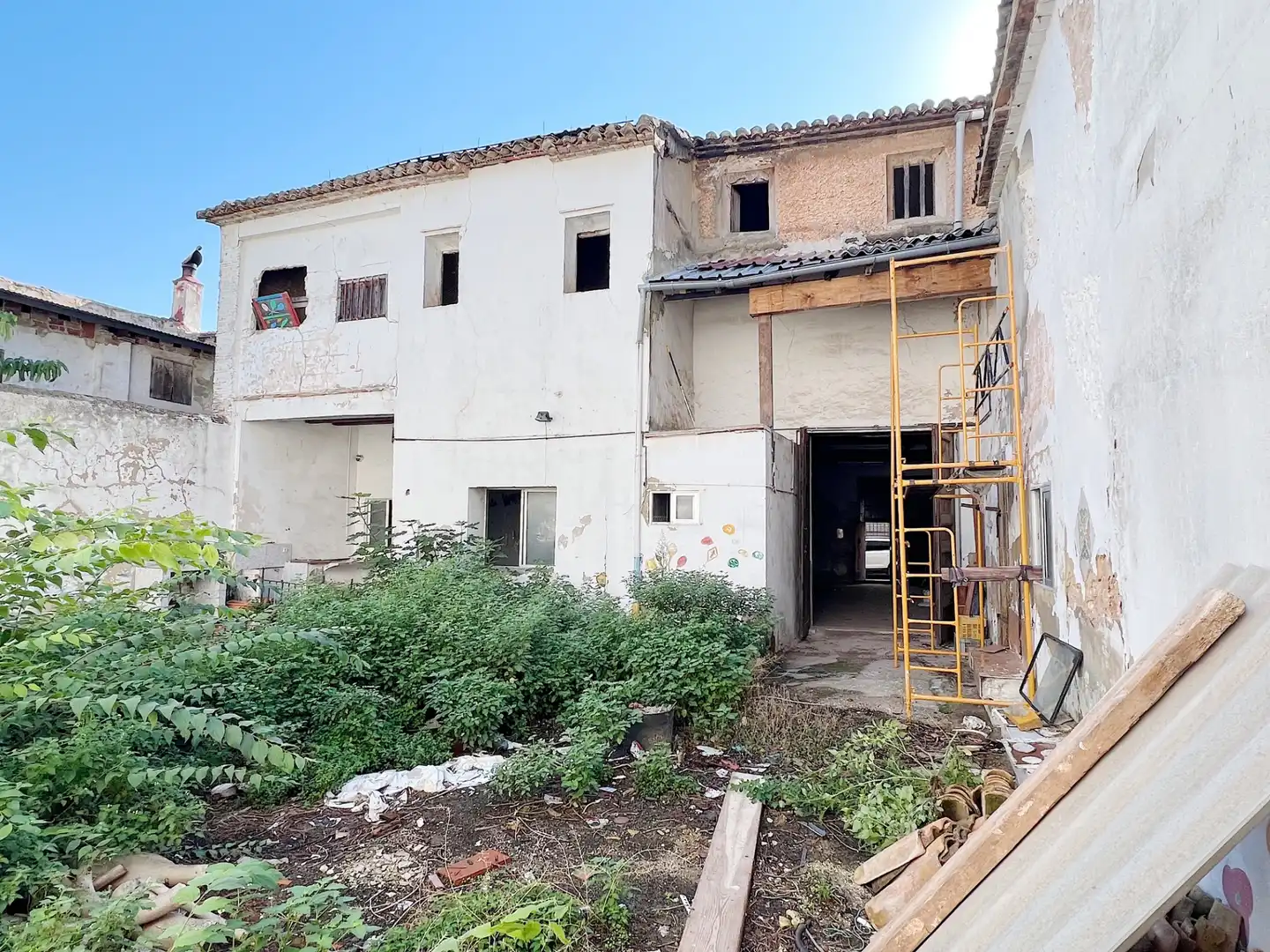 Vista exterior de Casa adosada en venta en Alberic con Jardín privado