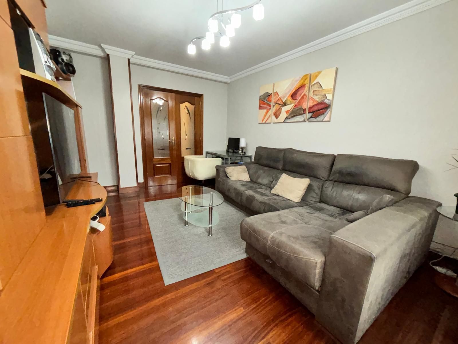 Living room of Flat for sale in Laudio / Llodio  with Heating, Terrace and Storage room