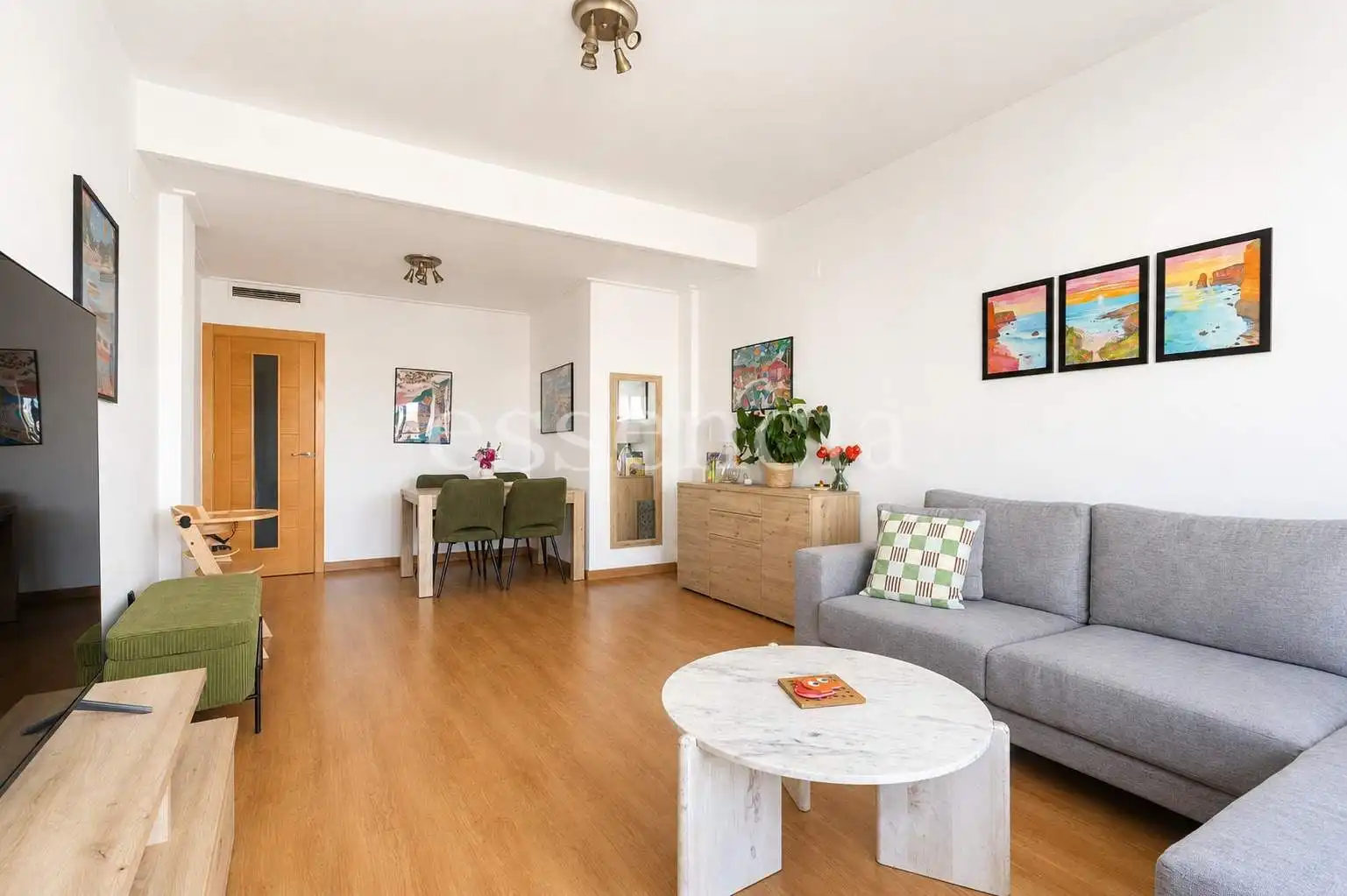 Living room of Attic for sale in Gandia  with Air Conditioner, Heating and Terrace
