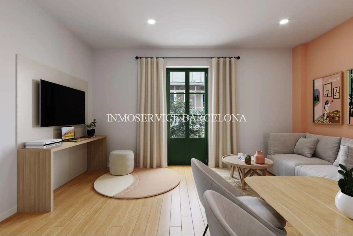 Dormitori de Apartament de lloguer en  Barcelona Capital amb Aire condicionat, Calefacció i Parquet
