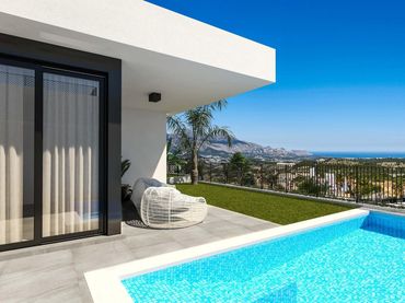 Detached house with pool for sale in Balcón de Ponoig - Polop Paradis - Polop Hills