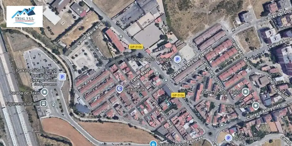 Vista exterior de Piso en venta en Figueres