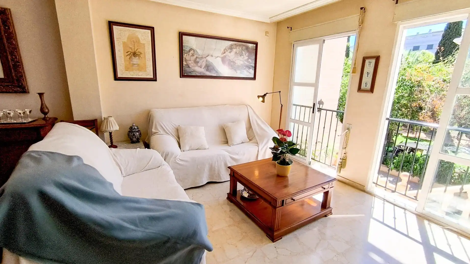 Sala de estar de Casa o chalet en venta en Murcia con Terraza, Piscina y Balcón